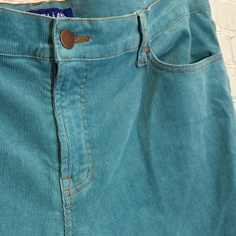 Women's Teal Pants - Picture 6 of 6